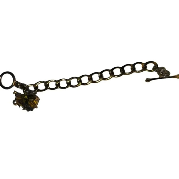 Juicy Couture Yellow Stone Toggle Bracelet - Picture 1 of 3